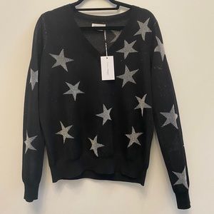 Lovers + Friends Sheer Star Sweater